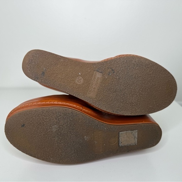 Marc by Marc Jacobs Red-Brown Leather Ankle Boots - Elevate Your Style - Picture 5 of 8